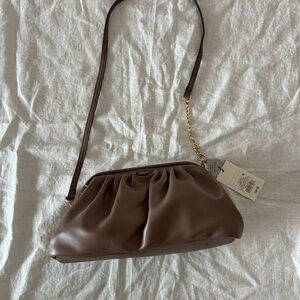 a new day Brown Shoulder Bag with Chain Detail